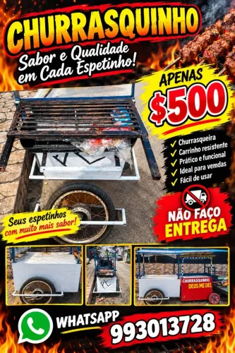 Carrinho de churrasco