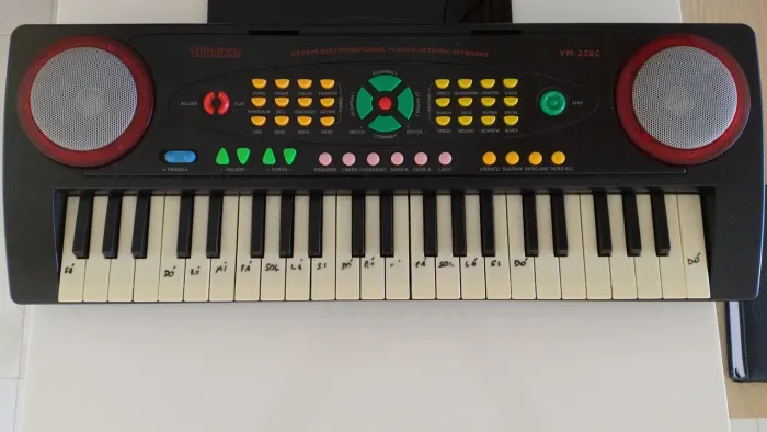 Turbinho - Mini Teclado Multi - Funcional 44 teclas 