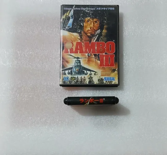 Rambo III - Sega Mega Drive Japonês