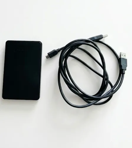 Case Para Hd Externo 2,5 Usb 2.0 + cabo original USB x V8