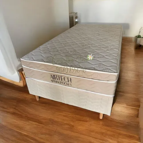 CAMA BOX SOLTEIRO MOLAS ENSACADAS ORTOBOM
