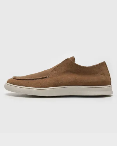 Mocassim de Couro Dudalina Marrom Novo.