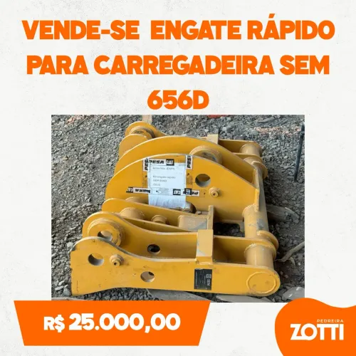 Engate rápido carregadeira Sem 656D - Caterpillar 
