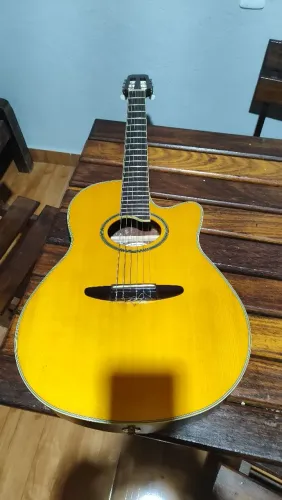 Violão condor cordas de nylon e pedaleira LINE 6 aceito troca por violão folk corda de .
