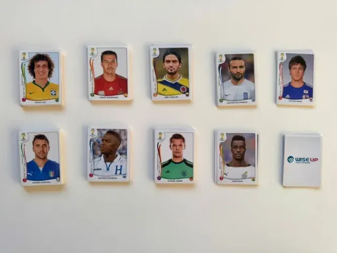 Lote de Figurinhas Copa do Mundo 2014