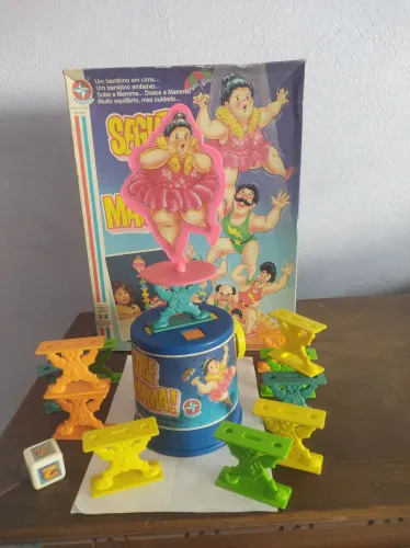 Brinquedo Antigo Segura A Mamma