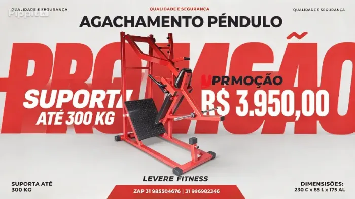 AGACHAMENTO PENDULO ~ PROMOÇÃO ! LEVERE FITNESS