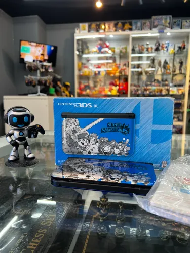 Nintendo 3DS xl Super Smash Bros edition destravado 