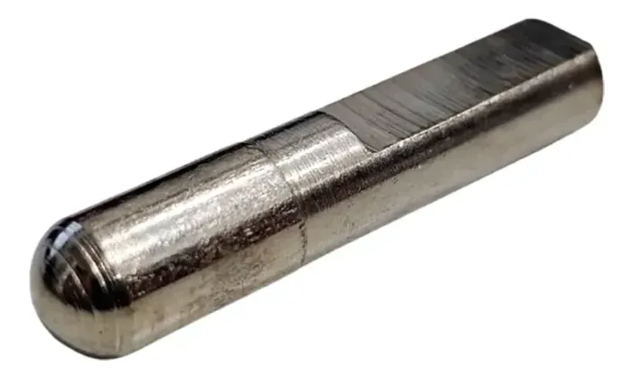 Pino Manual Metal Cromado Central P/ Toca Disco Garrard