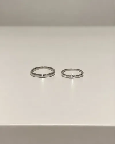 Vendo dois anéis semiusados