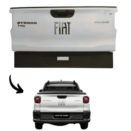 Tampa Traseira Caçamba Fiat Strada 2021/2026 Original