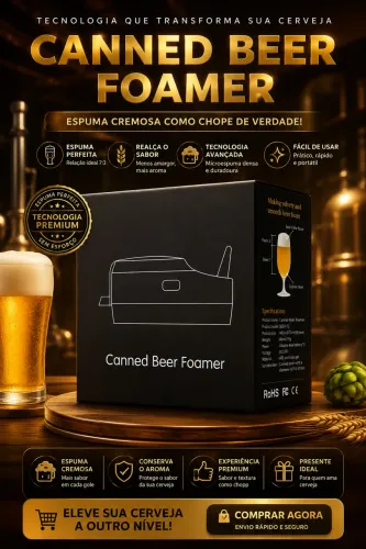 Canned Beer Foamer 