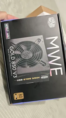 FONTE COOLERMASTER MWE 850w 80 PLUS GOLD V3
