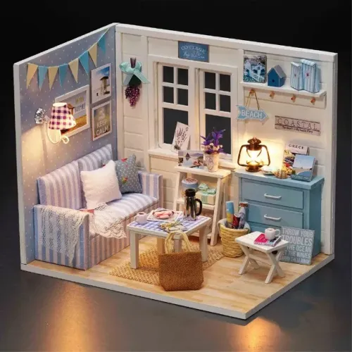 Kit modelo miniatura japonês