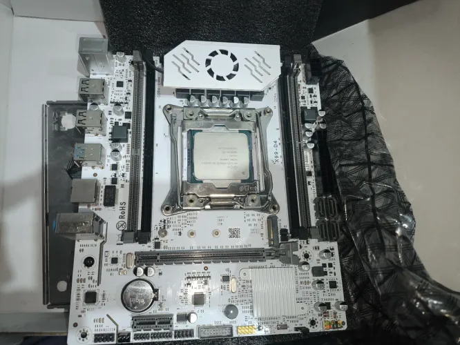 Kit placa mãe + processador + Air cooler