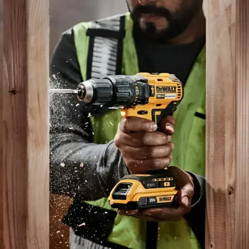 Parafusadeira Furadeira de Impacto 1/2? Pol. 20V Li-Ion com 2 Baterias DEWALT-DCD7781D2-BR