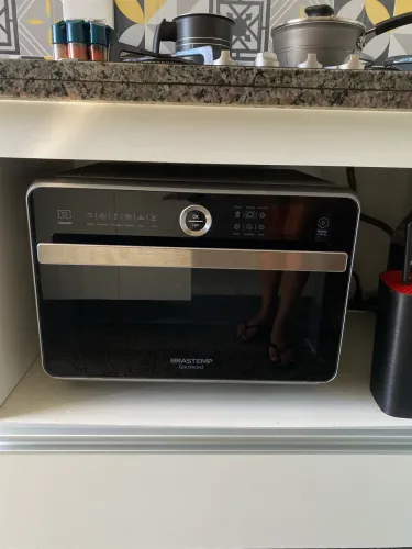 Forno multifuncional brastemp 