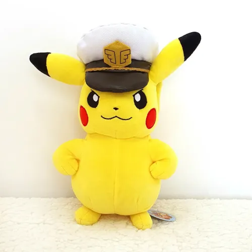Pelúcia pokémon Pikachu capitão Original