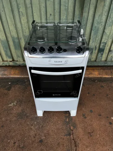 Fogão 4 bocas automático seminovo