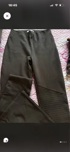 Calça verde musgo lez a lez
