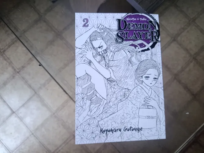 Mangá demon Slayer volume 2