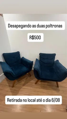 2 Poltronas por R$450