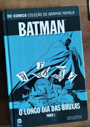 Hq DC Comics Batman O Longo Dia Das Bruxas Parte 1 - Graphic Novels Eaglemoss