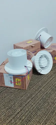 ÚLTIMAS UNIDADES - Exaustores de Banheiro Sicflux Mega 10 (Novo) Bivolt (110V/220V)