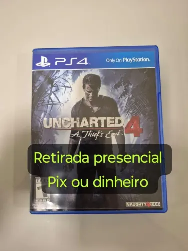 Uncharted 4 ps4 leia descrição