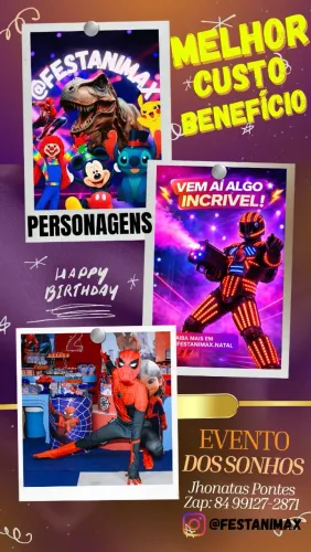 Personagens Vivos