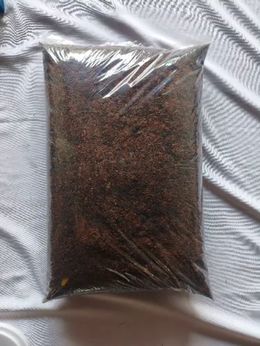 Fibra de coco + casca de arroz para horas e vasos 