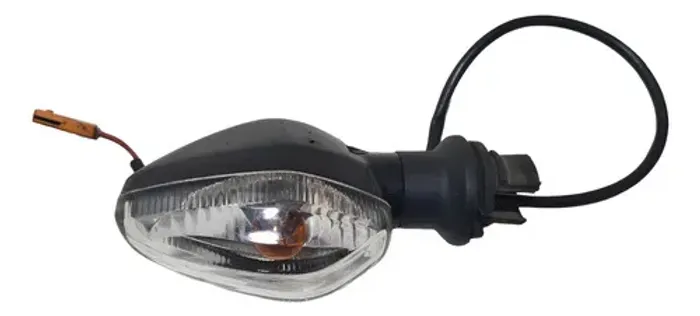 Pisca Traseiro Esquerdo Honda Cg 160 Original Detalhes 60744 Preto