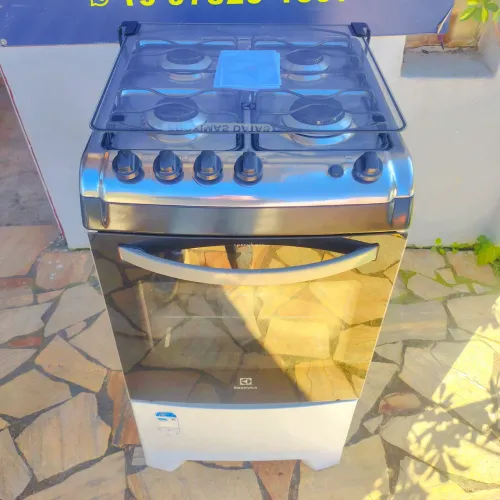 FOGÃO 04 BOCAS ELECTROLUX AUTOMÁTICO SEMI-NOVO