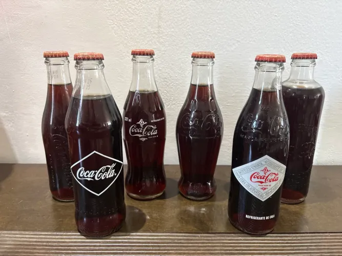 Garrafas CoCa Cola