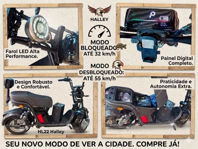Scooter eletrônica 