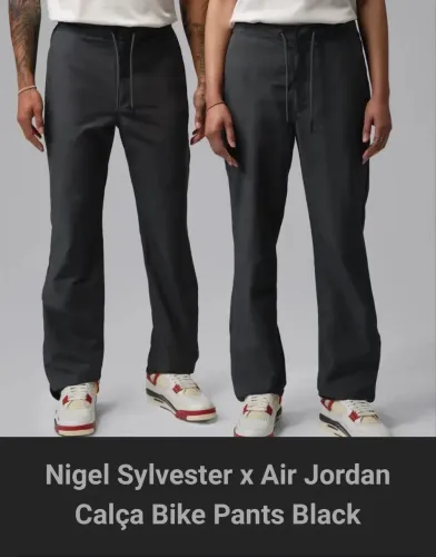 Nigel Sylvester x Air Jordan Calça Bike Pants Black