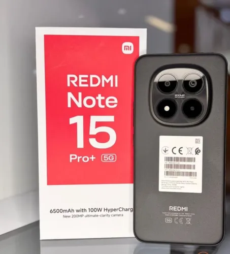 NOTE 15 PRO PLUS 512GB 12GB VERSAO GLOBAL OFICIAL LOJA. FÍSICA