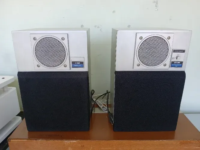 Caixa Polivox S800, rara, anos 70