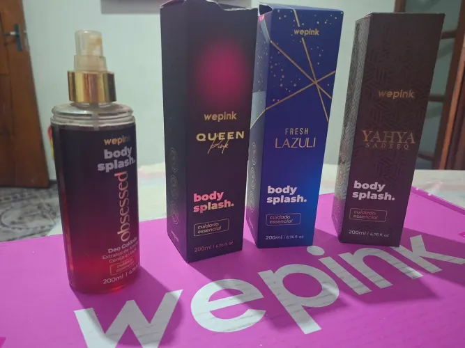 Vendo os 3 body splash e leva o obesessed pela metade