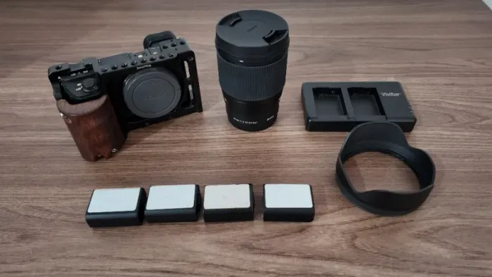 KIT AUDIOVISUAL - SONY A6500+LENTE 16MM+ESTABILIZADOR WEEBILS+CANON T5+LENTE 50MM