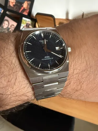 Tissot PRX Azul - Automático (com pulseira adicional)