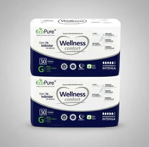 Fralda Geriátrica Wellness Confort TAM. G