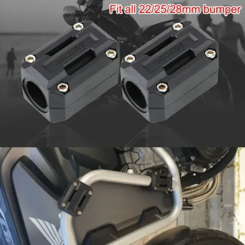 Pad Slider Protetor Plástico Para Crash Bar/Protetor de Carenagem de Moto Anti Arranhão