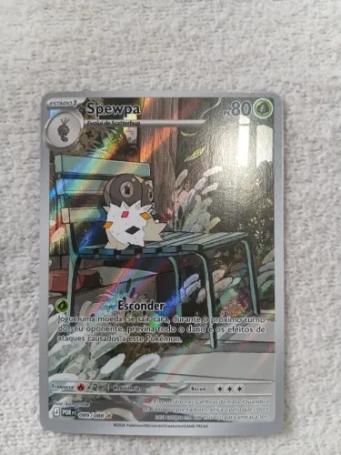 Carta Pokemon Spewpa Equilíbrio Perfeito
