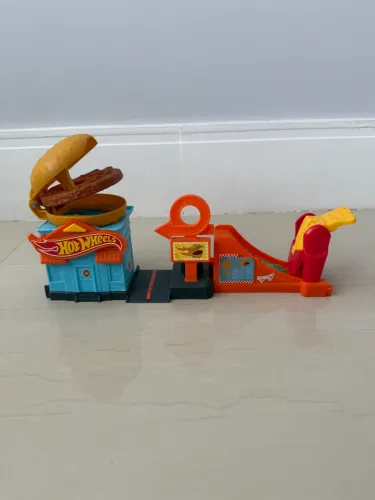 Pista Hot Wheels Hambúrguer