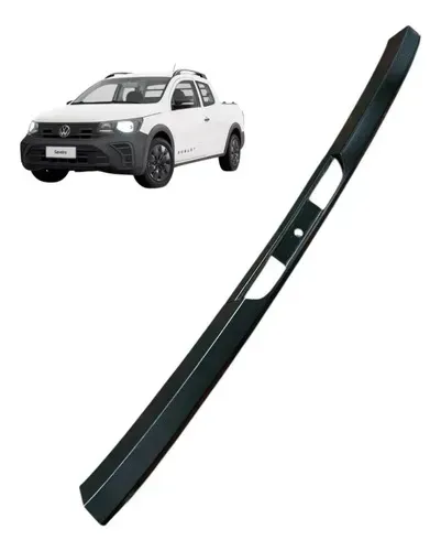 Moldura Superior Vidro Vigia Vw Saveiro 2025 5u7853227a Preto