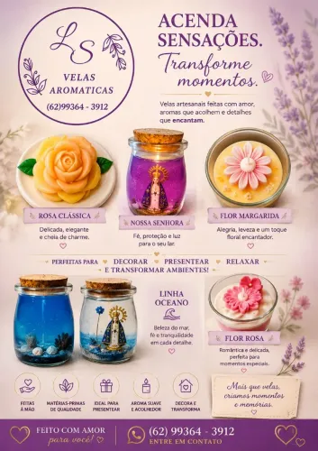 Velas aromaticas 