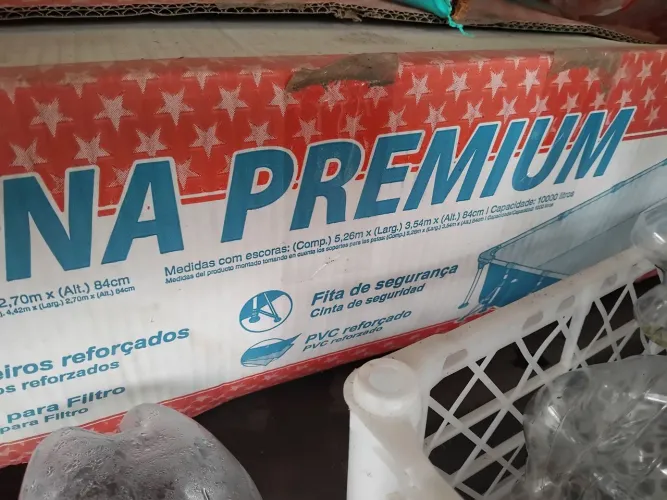 PISCINA PREMIUM 10.000L MOR COM FILTRO E CAPA
