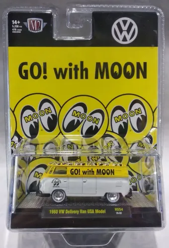 Miniatura VW Delivery Van USA Model 1960 M2 1:64 GO! with MOON