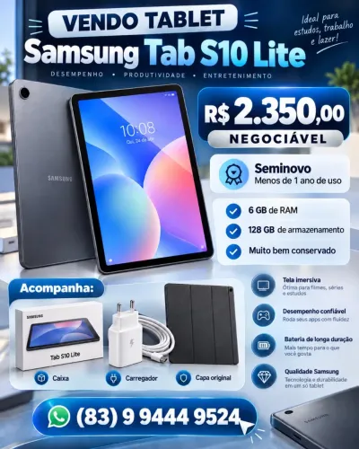 Tablet s10 Lite samsung